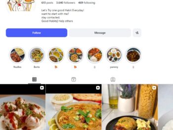 3K Food Recipes Instagram Account