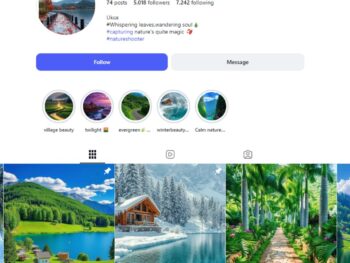 5K Nature Photography Instagram Account
