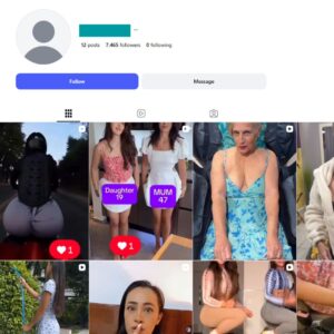 7K Adult Models Instagram Account for Sale