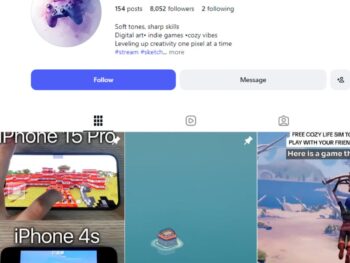 8K Cozy Gaming Instagram Account