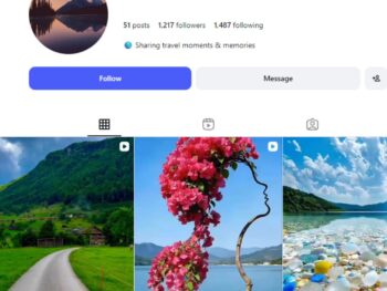 1K Travel Vacation Instagram Account