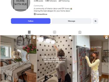 1.4M Home Decor Instagram Account