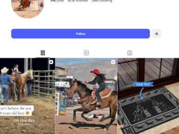 10K Barrel Racing Instagram Account
