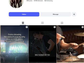11K Metal Music Fans Instagram Account