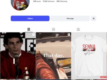 13K F1 Racing Fans Instagram Account