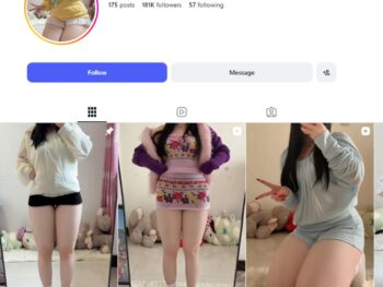 180K Glamour Model Instagram Account