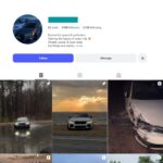 1K Automotive Aesthetic Instagram Account