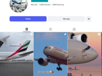 1K Aviation Aesthetic Instagram Account