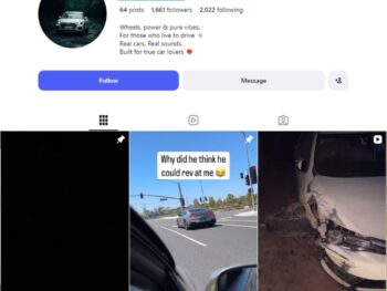 1K Car Reels Instagram Account