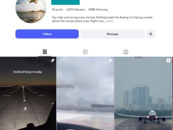 1K Luxury Plane Instagram Account