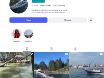 1K Luxury Yacht Lifestyle Instagram Account
