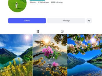 1K Nature Aesthetic Photo Instagram Account