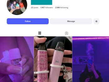 1K Vape lifestyle Instagram Account
