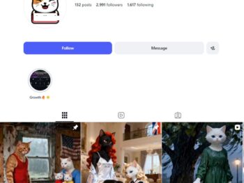 2K Cat AI Animation Instagram Account for sale
