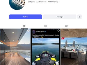 2K Luxury Yachts Instagram Account
