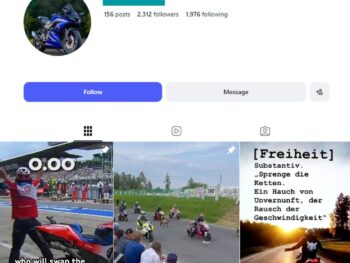 2K Motorcycle Lifestyle Instagram Account
