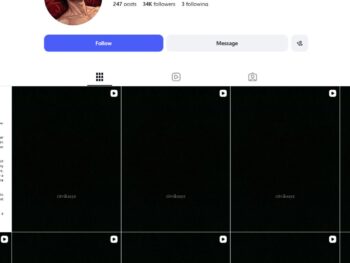 30K Dark Poetry Instagram Account for Sale