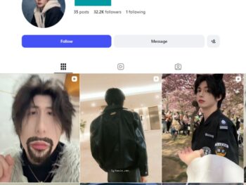 30K Korean Male Model Instagram Account