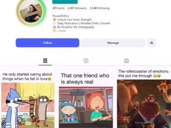 3K Mindset Growth Instagram Account for sale