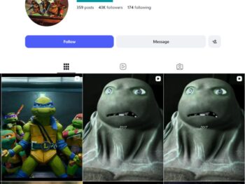 40K Animation TV Series Fanpage Instagram Account for sale