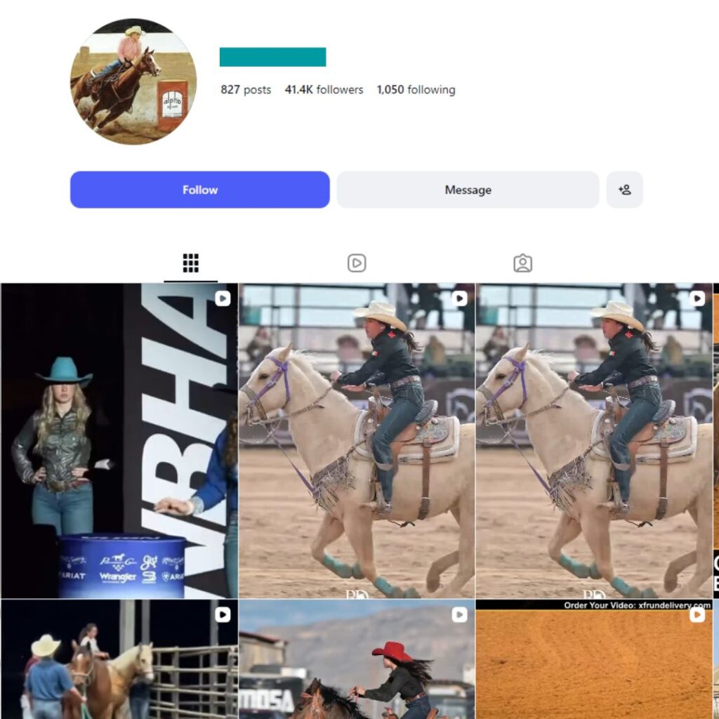 40K Horse Racing Instagram Account