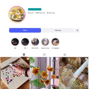 45K DIY Tutorials Instagram Account for sale
