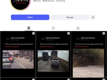 55K Car Dash-cam Videos Instagram Account
