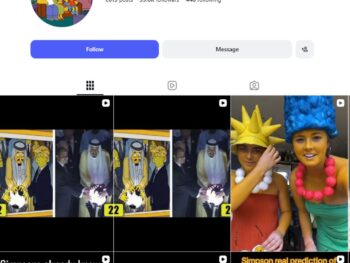 55K Simpson TV Show Instagram Account