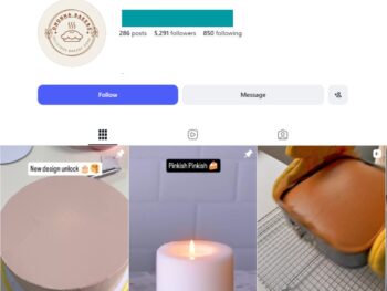5K Cake Decoration Instagram Account