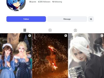 6K Character Cosplay Instagram Account