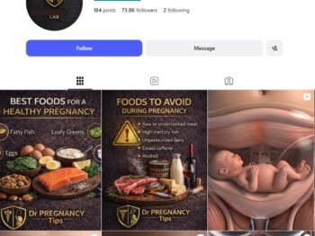 70K Health Tips Instagram Account