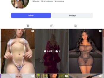 75K Hot Models Instagram Account