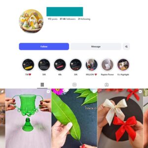 85K DIY Tutorials Instagram Account for Sale