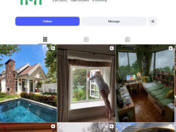 1.2M Tiny Home Design Inspiration Instagram Account
