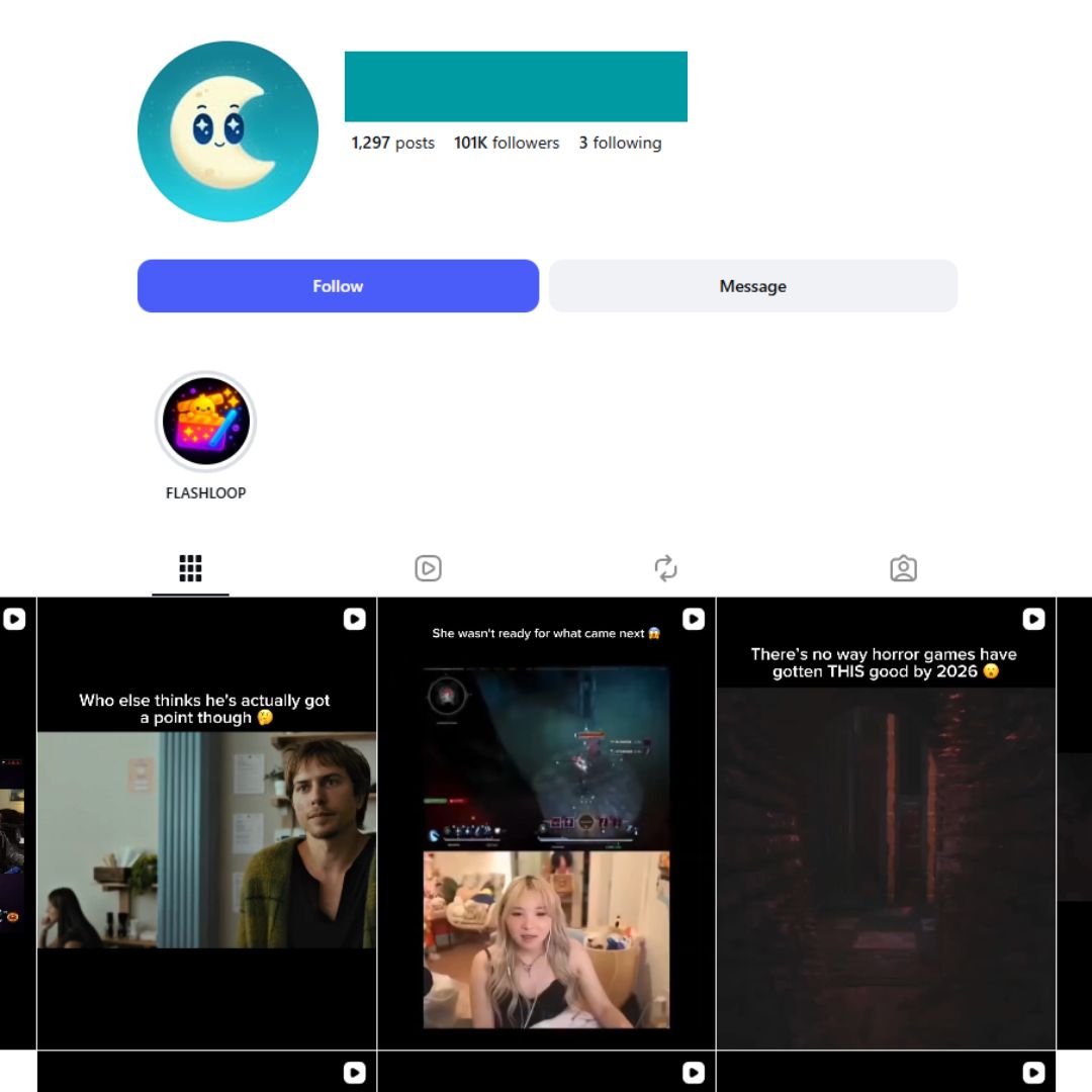 100K AI Trending Videos Instagram Account for Sale