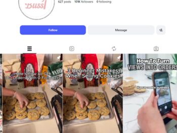 100K Baking Business Instagram Account