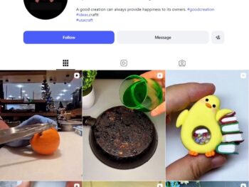10K Crafting Ideas Instagram Account