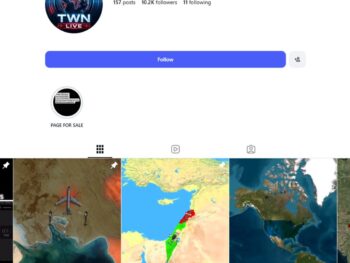 10K Global News Instagram Account for Sale
