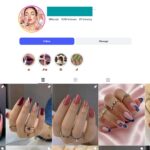 10K Nail Art Beauty Instagram Account for Sale