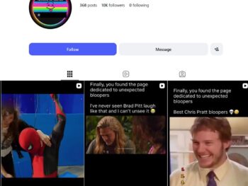 10K Viral fail clips And Memes Instagram Account