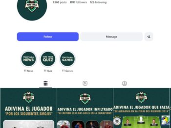 110K Football Quiz Instagram Account