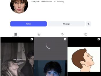 120K Lookmaxing Instagram Account