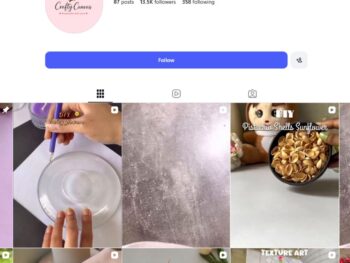 13K DIY Art Business Instagram Account for Sale