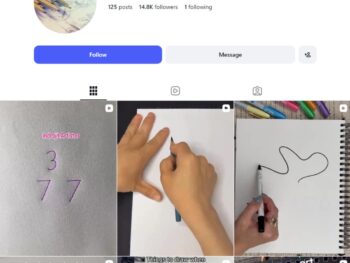 14K Painting Art Content Instagram Account