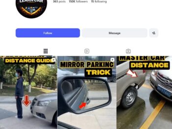 150K Car Driving Instagram Account