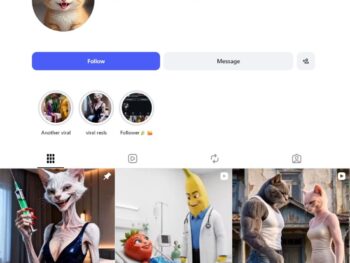 16K AI Cat Content Instagram Account