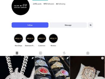 190k Luxury Iced-Out Watches Instagram Account