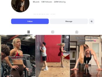 1K Fitness Lifestyle Instagram Account