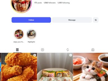 1K Food And Recipe Instagram Account