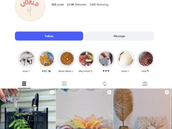 23K DIY Tutorial Instagram Account